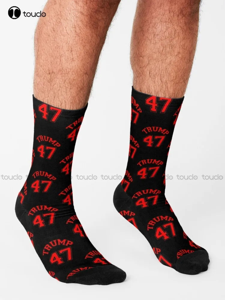 Donald Trump 47  - Custom Unisex Fashion Socks