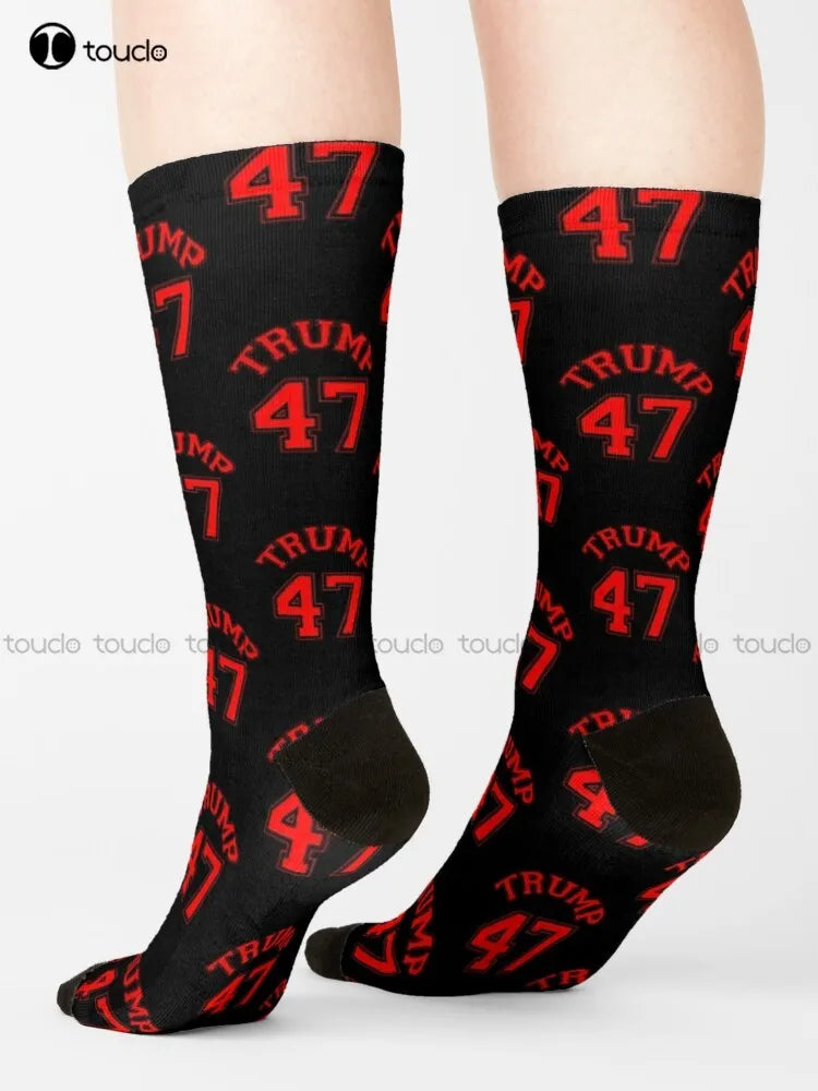 Donald Trump 47  - Custom Unisex Fashion Socks