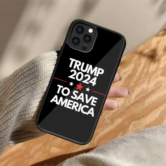 iPhone Case for All Models - Trump 2024 - To Save America - Shockproof Design