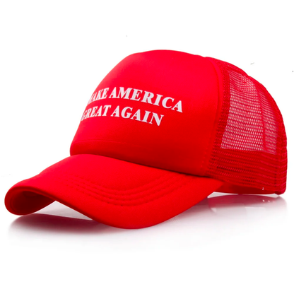 MAGA 2024 Embroidered Mesh Cap - Make America Great Again Trump Support Hat