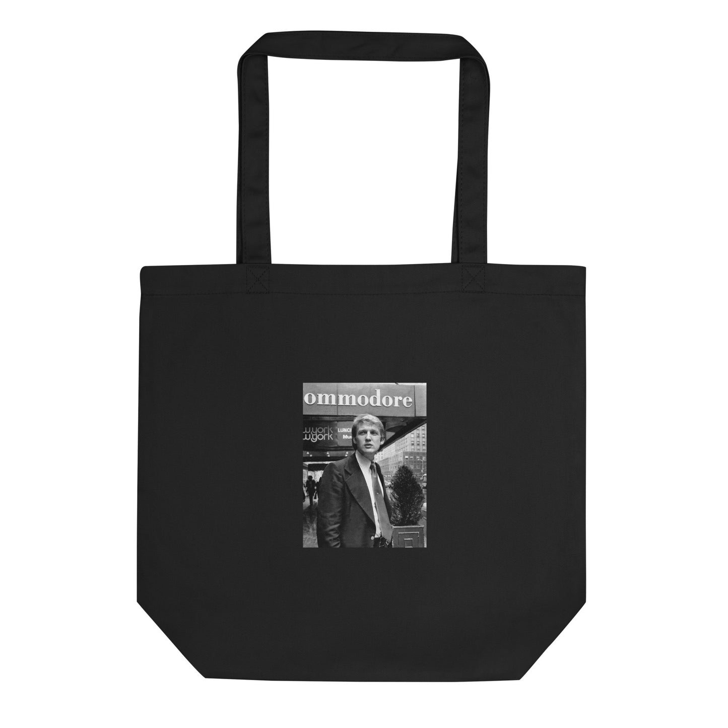 Hot & Young Trump Portrait Tote Bag - Political Statement Carryall