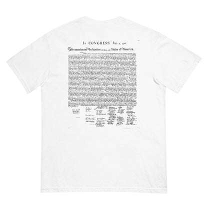 Declaration of Independence Tee - Patriotic Historical Document T-Shirt