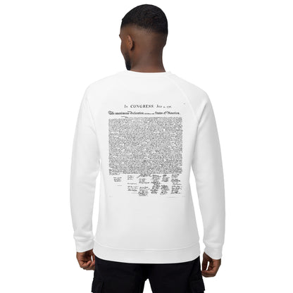 Declaration of Independence Sweatshirt - Patriotic Pullover Sweatshirt