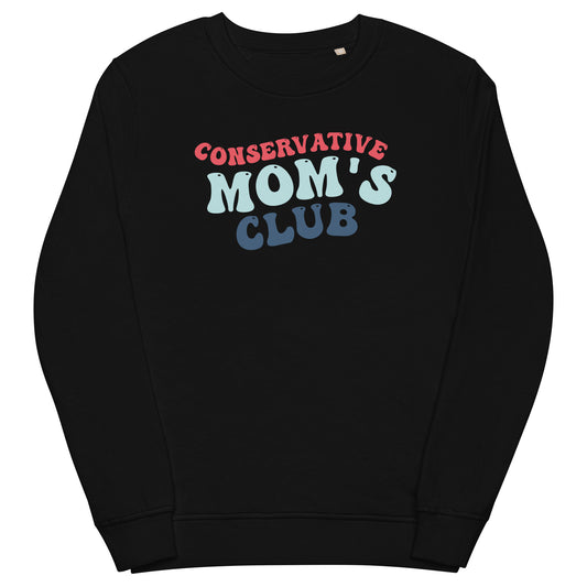 Conservative Moms Club Sweatshirt - Cozy Pullover for Proud Conservative Mothers