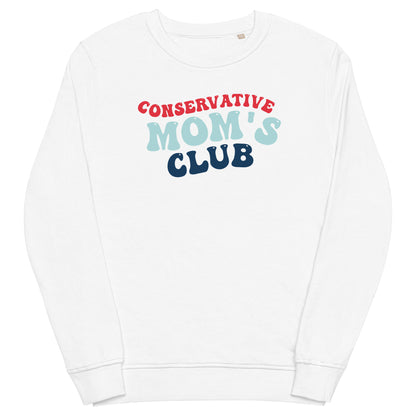 Conservative Moms Club Sweatshirt - Cozy Pullover for Proud Conservative Mothers